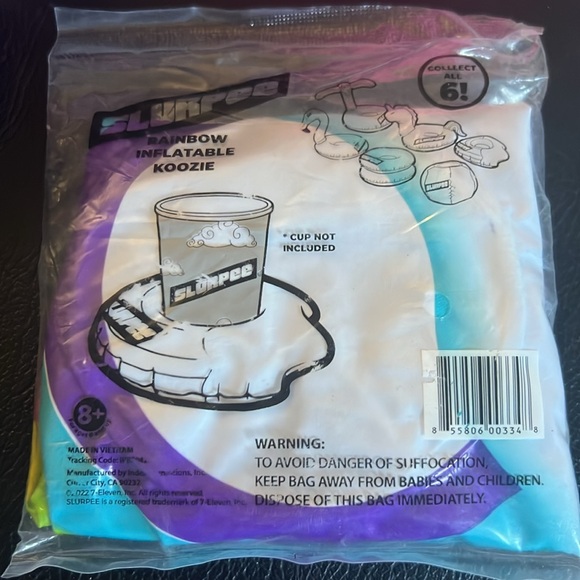 7-Eleven Slurpee Inflatable Drink Koozies - Picture 8 of 9